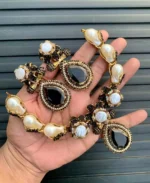 Crafted mother of pearl necklace set - Image 2