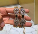 Rhodium openable bangle pair - Image 6