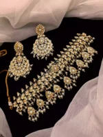 Kundan meena choker set - Image 6