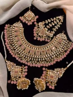 Indian kundan bridal set
