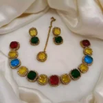 Doublet zircon necklace set - Image 7