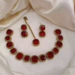 Doublet zircon necklace set - Image 5
