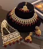 Indian kundan bridal set