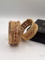Rajwari bangle pair - Image 3