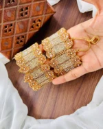 Zircon openable bangle pair - Image 5