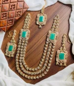 3 layer zircon maala set - Image 2