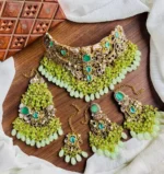 Handmade designer bridal set - Image 6