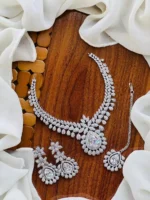 American diamond necklace set - Image 5