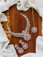 American diamond necklace set - Image 4