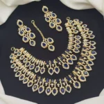 Zircon double layer bridal set - Image 6