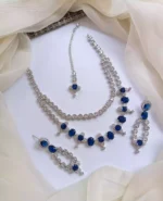 American diamond double layer set