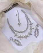 American diamond double layer set - Image 4