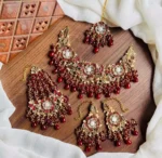 Handmade designer bridal set