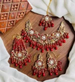 Handmade designer bridal set - Image 6
