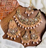 Handmade designer bridal set - Image 3