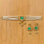 Elegant zircon choker set - Image 2