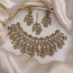 Zircon bridal set with teeka - Image 4
