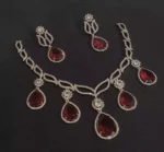 American diamond necklace set - Image 6