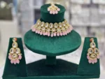 Indian kundan necklace set - Image 6