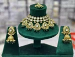 Indian kundan necklace set - Image 5
