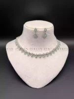 Delicate zircon AD necklace set - Image 3