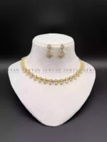 Delicate AD zircon necklace set - Image 3