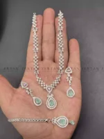 American diamond 1 carat set - Image 6