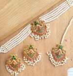 Real stone Noratan choker set