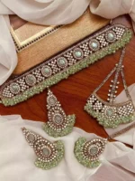 Heavy Gajra bandhai jhumar set