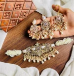 Mother pearl choker set - Image 4