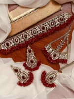 Heavy Gajra bandhai jhumar set - Image 6