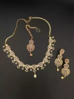 American diamond necklace set - Image 3