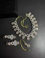 One carat necklace set