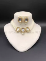 Indian uncut kundan choker set