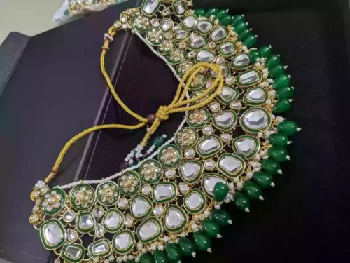 polki kundan necklace set