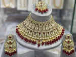 Heavy kundan bridal set