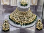 Heavy kundan bridal set - Image 2