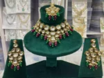 Indian kundan necklace set