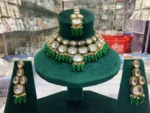 Big size kundan necklace set