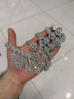 American diamond 1 carat bridal set - Image 4