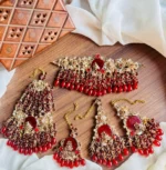 Handmade heavy bridal set - Image 2