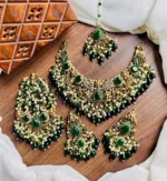 Handmade heavy bridal set