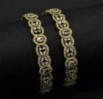 AD zircon openable bangle pair - Image 2