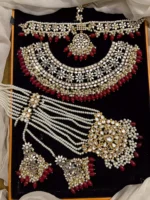 Indian kundan bridal package