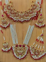 Handmade heavy bridal set - Image 3