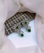 Micro zircon earrings