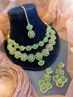 Double layer zircon set with teeka - Image 5