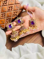 Elegant jarao jhumki - Image 9