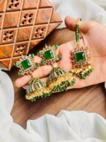 Elegant jarao jhumki