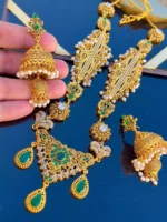 Egyptian set with jhumki earrings - Image 9